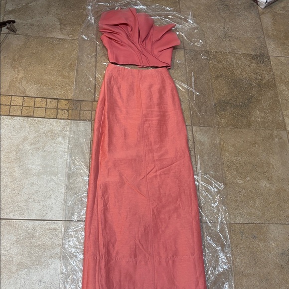 Aje Blush Pink Ruffled Dress - Picture 6 of 6